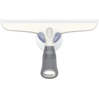 MR.SIGA Duschabzieher Silikon Weiß & Grau