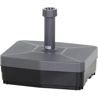 Siena Garden Schirmständer Kunststoff 45 kg Anthrazit
