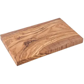Brett aus Olivenholz, Olivenholzbrett Schneidebrett, Holzbrett, Frühstücksbrett, Steakbrett Rechteckig (20 * 15 cm)