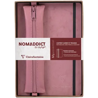 Clairefontaine 793467C Notizbuch A5 liniert Rosa Nomaddict