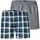 Webboxer Blau Grau L