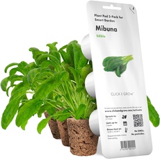 Click and Grow Mibuna Plant Pod Nachfüllpack Substratkapsel Pflanzenkapseln Smart Garden Indoor Garden 3-er pack