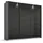 Schwebetürenschrank OTELI 211 x 233 x 68 cm Grau