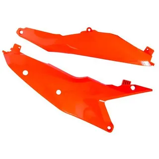 Rtech Ktm Exc/exc-f/sx/sx-f/xc/xc-f/xc-w/xcf-w (2023-2024) Kühlerverkleidungen - Orange - One Size