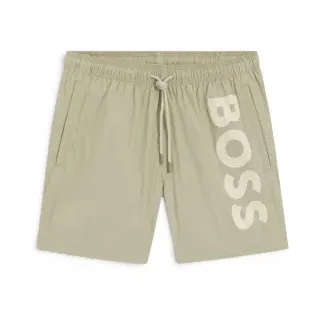 BOSS für Herren. 50514502 Badehose Octopus beige (XXL), Strandbekleidung, Polyamid