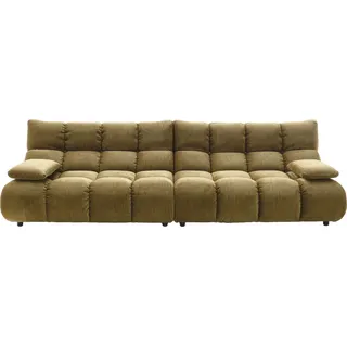 Home Affaire »Cozy Bubble, mit klappbaren Armlehnen, Breite 290cm« mit eleganter Steppung, Rundumbezug & weicher Polsterung