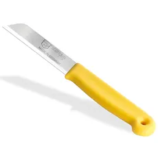 Gemüsemesser Obstmesser Schälmesser aus Solingen Küchenmesser Made in Germany Universal Messer mit Scharfer Klinge aus Rostfreiem Edelstahl Spülmaschinen geeignet (Kurz, Gelb)
