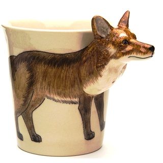 Fuchs Tasse Tier Tasse 3D Tasse Becher Keramik Tasse mit Tieren Tiermotiven