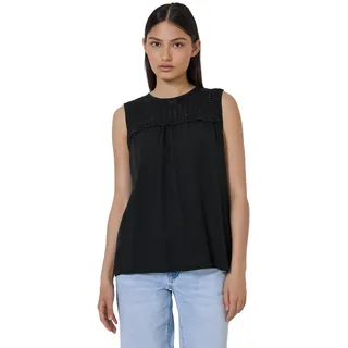 Street One Studio Damen Top mit Mesh-Detail