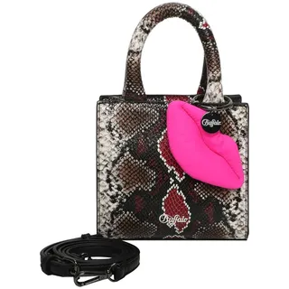 Buffalo Boxy28 Mini Bag Handtasche 17.5 cm fancy snake pink