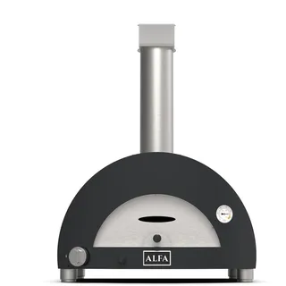 Alfa Forni Gasgrill der Marke Modernes Modell 1 Pizza Gas Ardesia Grey