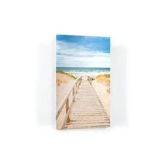 ALLboards Magnettafel CANVASboards 90,0 x 60,0 cm Weg zum Strand