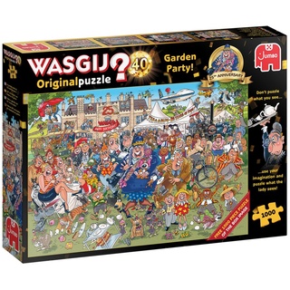 JUMBO Spiele Jumbo Wasgij Original 40 25th Anniversary Gartenparty (25019)