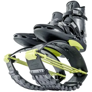 Kangoo Jumps Kangoojumps, Scarpe Da Rimbalzo Unisex Adulto Kj Xr3 (Black/Yellow) Taglia L 42/44 Schuhe, (Schwarz/Gelb), 42-44