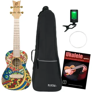 Ortega RUAR-MI Art Series Konzert Ukulele "Mystic" Set