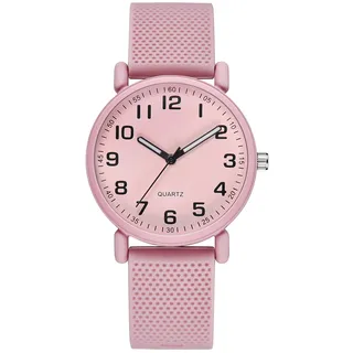 CIVO Armbanduhr Damen Analog Wasserdicht: Elegant Rosa Minimalistisch Damen Uhr - Kleid Beiläufig Mode Quarz Designer Teenager