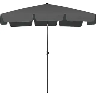 vidaXL Strandschirm Anthrazit 200x125 cm - Grau