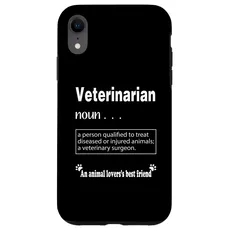 Hülle für iPhone XR Tierarztdefinition, Tierarzt, Tierarzt, Tierarzt, Tierarzttechnik.