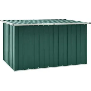 Gartenbox Metall Gartenbox wasserdicht XXL Auflagenbox Metall Aufbewahrungsbox Garten Outdoor Box Kissenbox für Garten-Grün-171 x 99 x 93 cm - Grün