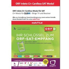 ORF irdeto CI+ Cardless SAT Modul für ORF Digital Direkt (keine ORF Karte mehr notwendig)