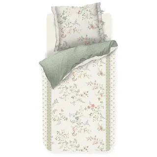 Pip Studio Bettbezugsset Kili Flower Weiss 200x200cm