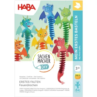 HABA Erstes Falten Feuerdrache Bastelset