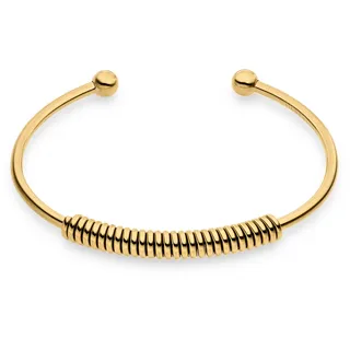 Liebeskind Berlin Twist Armspange gelbgoldfarben 7 cm