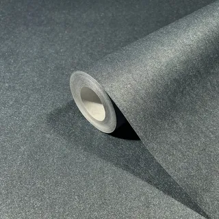 Marburg Vliestapete Uni Metalloptik Modern 10,05 m x 0,7 m Grau-Blau