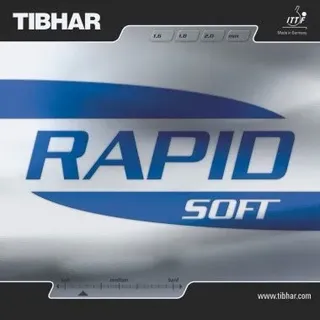 Tibhar Belag Rapid Soft schwarz MAX