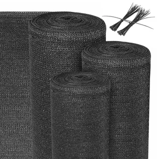 Sol Royal Sichtschutzzaun SolVision Sg80 100/1000 cm Anthrazit , Kunststoff , 1000x100 cm , Sonnenschutz, Sichtschutz