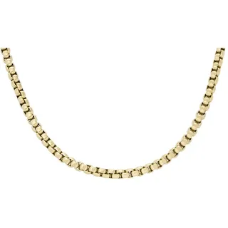 Fossil Halskette Herren Edelstahl Gold