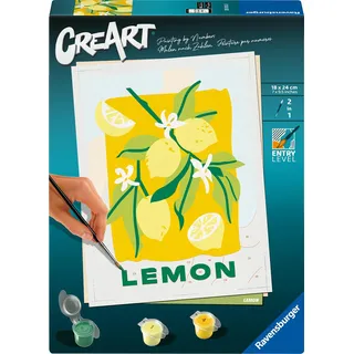 Ravensburger CreArt Malen nach Zahlen 2 St. Gelb