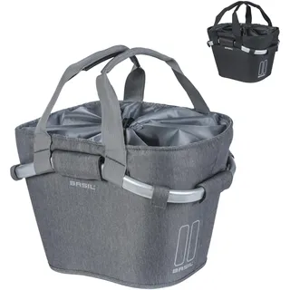 Basil 2Day Carry All Fahrradkorb Grau Meliert
