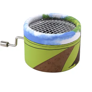 Voggenreiter Verlag GmbH Voggenreiter Spieluhr 1284 „Frère Jacques“ (Bruder Jakob), hochwertige Spieluhr mit Qualitäts-Spielwerk und Handkurbel, robustes und kindgerecht gestaltetes Gehäuse