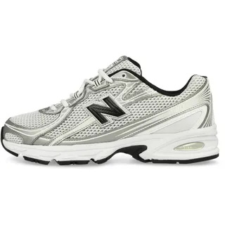 New Balance U740V2 Unisex White/Metallic Silver/Black 40