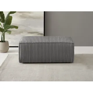OTTO home »FINNLEY, Polsterhocker in Bouclé, Struktur fein u. Mega Cord verfügbar« passend zur Polster-Serie Finnley,