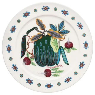 Iittala Taika Sato Teller flach, aus Vitroporzellan, in der Farbe, spülmaschinengeeignet, Maße: 27x2 cm, 1070934