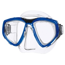 Seac One, Tauch- und Schnorchelmaske für Erwachsene, mit Maskenbox, professionelle Qualität, optische Gläser für kurzsichtige Taucher nachrüstbar