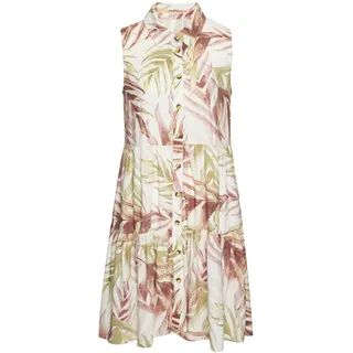 LASCANA Hemdblusenkleid Damen Alloverprint Sand-Orange 36