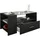 Tindala Schwarz Holz 100 x 45 x 50 cm