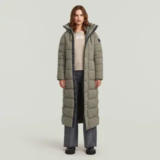 G-Star Whistler Long Daunenjacke - Turf - M