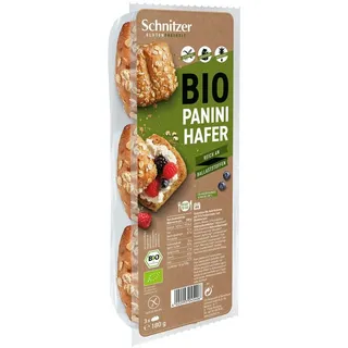 Schnitzer Panini Haferbrötchen Bio glutenfrei 180 g