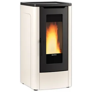 Extraflame belüfteter Pelletofen | DAHIANA PLUS 5.0 EVO | 10 kW | elfenbein