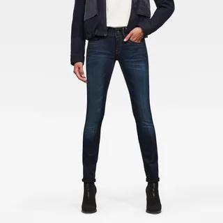 G-Star Lynn Mid Waist Skinny Jeans (D06746)