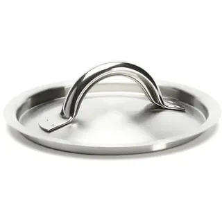 De Buyer - Deckel aus satiniertem Edelstahl - 14 cm - 3509.14, Silber