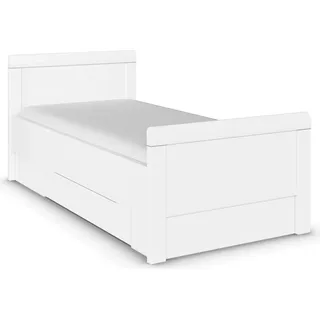 Rauch »Bett Einzelbett Stollenbett Bettkästen EVELYN« in Komforthöhe mit Holzkopfteil sowie Schubladen MADE IN GERMANY,