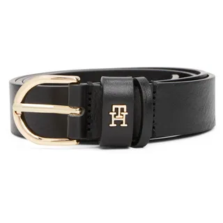 Tommy Hilfiger Damengürtel Leder schwarz 135