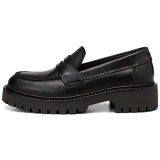 Marc O'Polo Marc OߴPolo Damen Loafer aus Leder Elegant, Schwarz (Black), 38