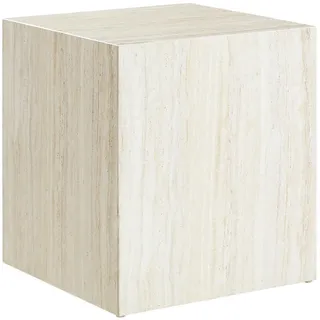 SalesFever Beistelltisch , beige , Maße cm B: 45 H: 50