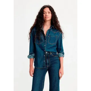 Levi's Levi's® Jeansbluse »TEODORA WESTERN SHIRT«, mit Druckknöpfen, blau